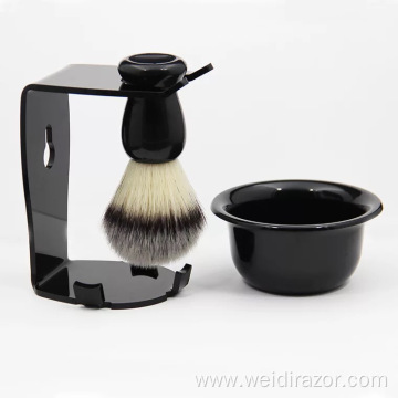 Shaving Brush and bowl badger shaving mug